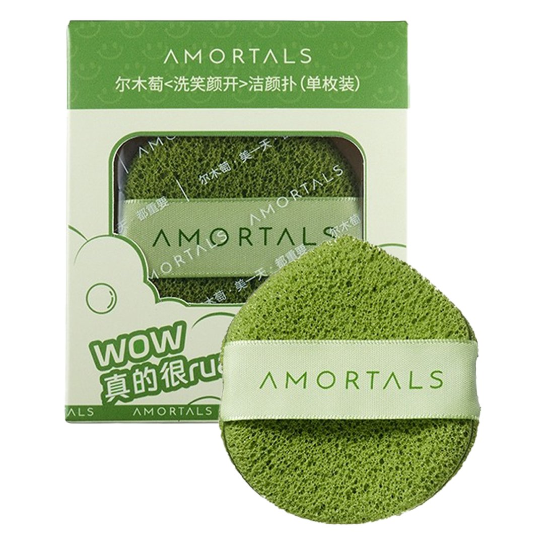 Bông Rửa Mặt Bọt Biển Amortals Hình Giọt Nước (1 Cái)