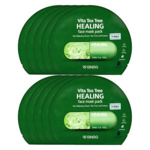 Combo 10 Mặt Nạ BNBG Tràm Trà Thải Độc Da, Giảm Mụn 30ml