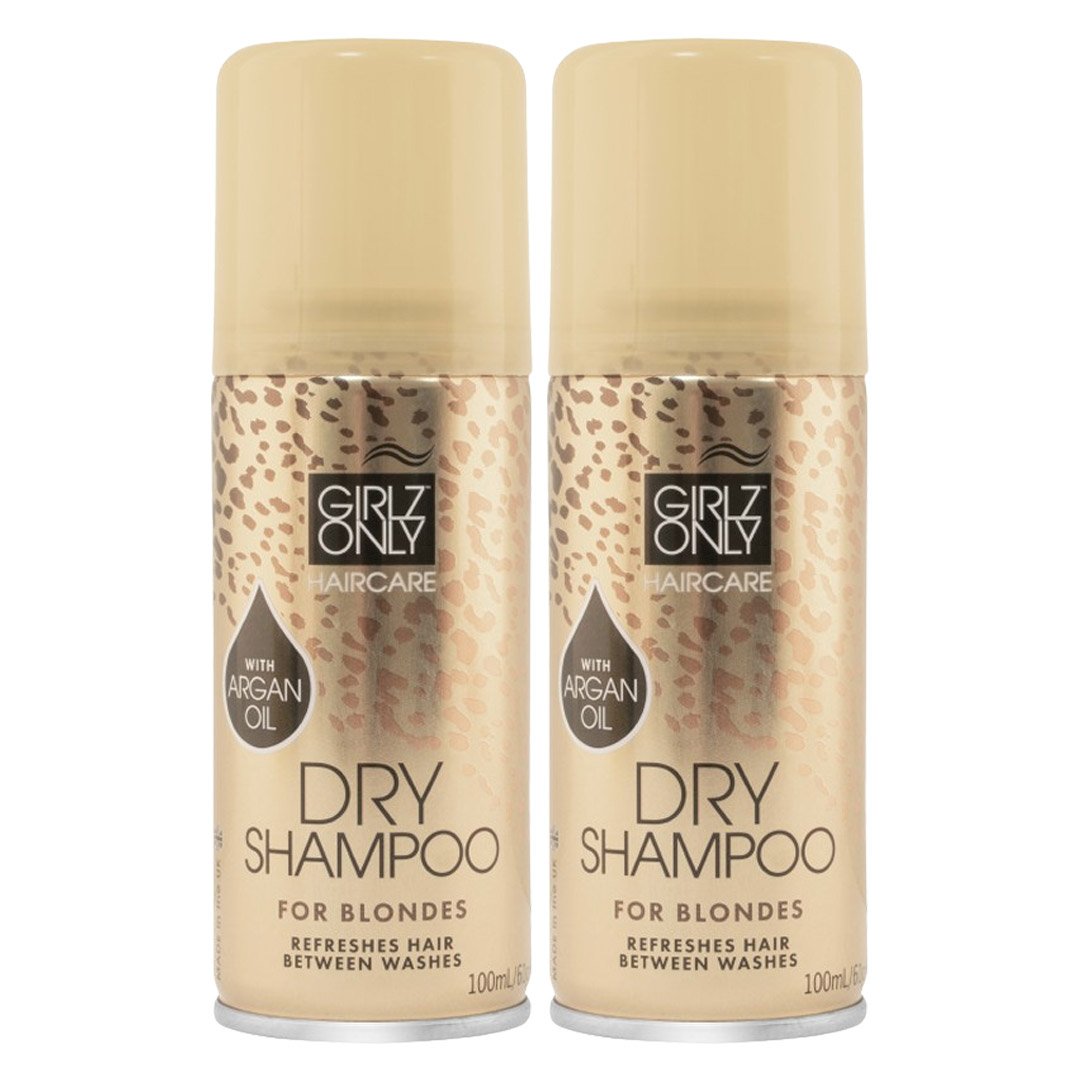 Combo 2 Dầu Gội Khô Girlz Only Dành Cho Tóc Nhuộm Sáng Màu 100ml