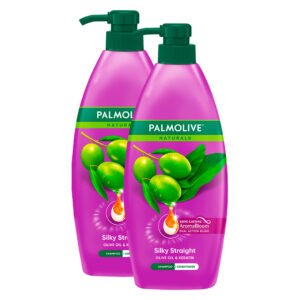 Combo 2 Dầu Gội Xả Palmolive Suôn Mượt Từ Dầu Oliu Và Keratin 600ml