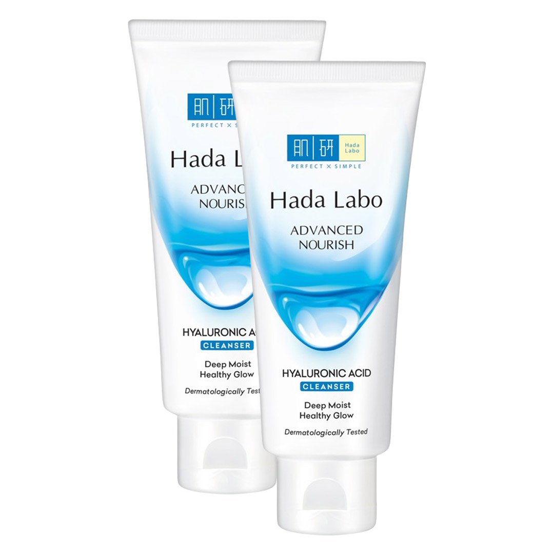 Combo 2 Kem Rửa Mặt Hada Labo Sạch Sâu Dưỡng Ẩm 80g