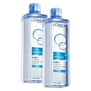 Combo 2 Nước Tẩy Trang L'Oreal Tươi Mát Cho Da Dầu, Hỗn Hợp 400ml