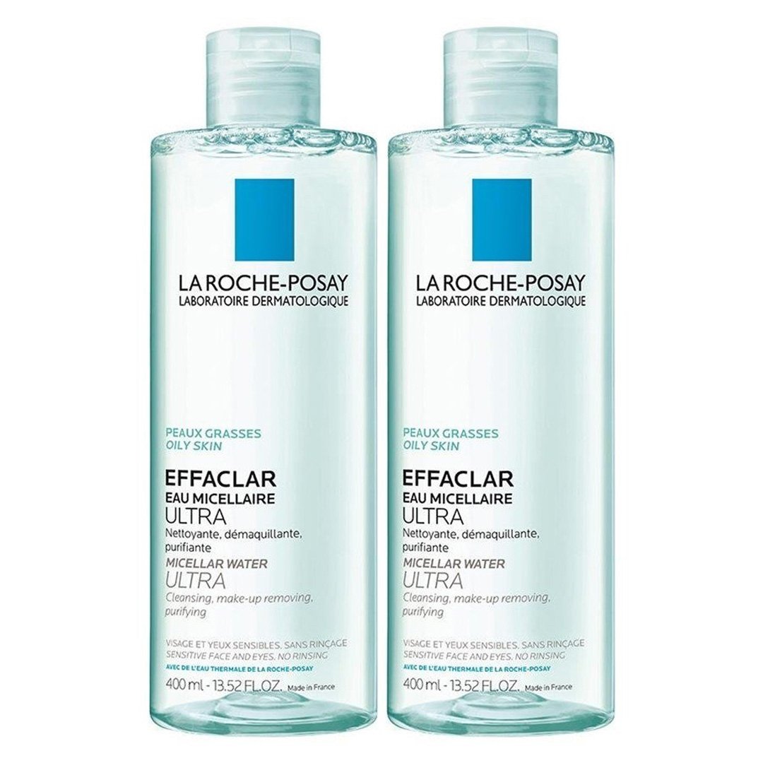 Combo 2 Nước Tẩy Trang La Roche-Posay Cho Da Dầu, Nhạy Cảm 400ml