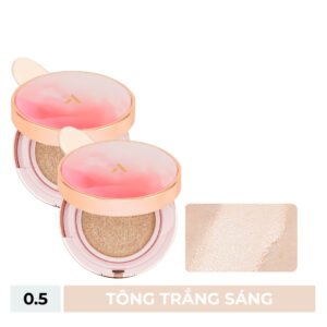 Combo 2 Phấn Nước Aperire Chống Nắng Che Phủ Cao 0.5 Tông Trắng Sáng 13g