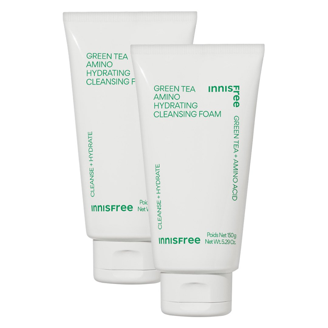 Combo 2 Sữa Rửa Mặt innisfree Dưỡng Ẩm Từ Trà Xanh 150g (Mới)