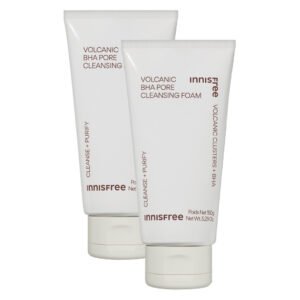 Combo 2 Sữa Rửa Mặt innisfree Kiểm Soát Nhờn Tro Núi Lửa & BHA 150g (Mới)