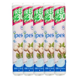 Combo 5 Bông Tẩy Trang Ipek 150 Miếng