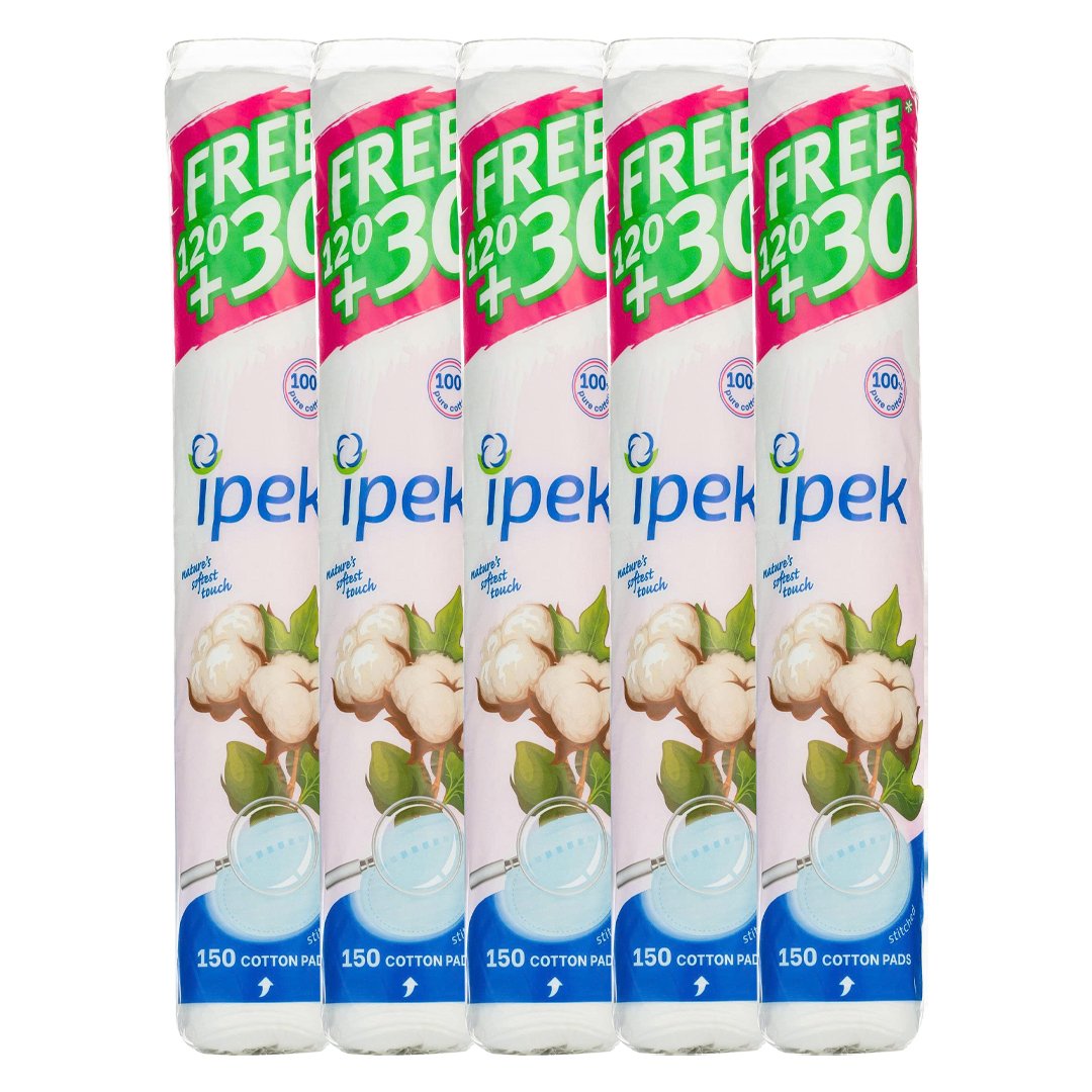 Combo 5 Bông Tẩy Trang Ipek 150 Miếng