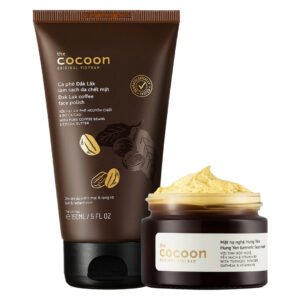 Combo Cocoon Tẩy Da Chết Mặt Cà Phê Đắk Lắk 150ml + Mặt Nạ Nghệ Hưng Yên 30ml