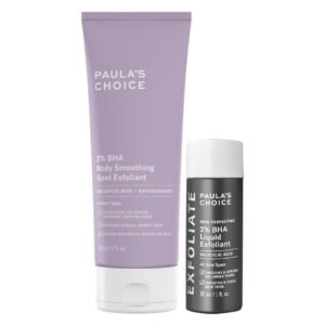 Combo Paula’s Choice Kem Dưỡng Thể 2% BHA Loại Bỏ Da Chết 210ml + Dung Dịch Tẩy Da Chết 2% BHA 30ml