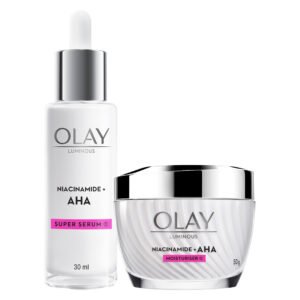 Combo Serum & Kem Dưỡng Olay Dưỡng Sáng Da, Mờ Thâm Mụn 30ml+50g