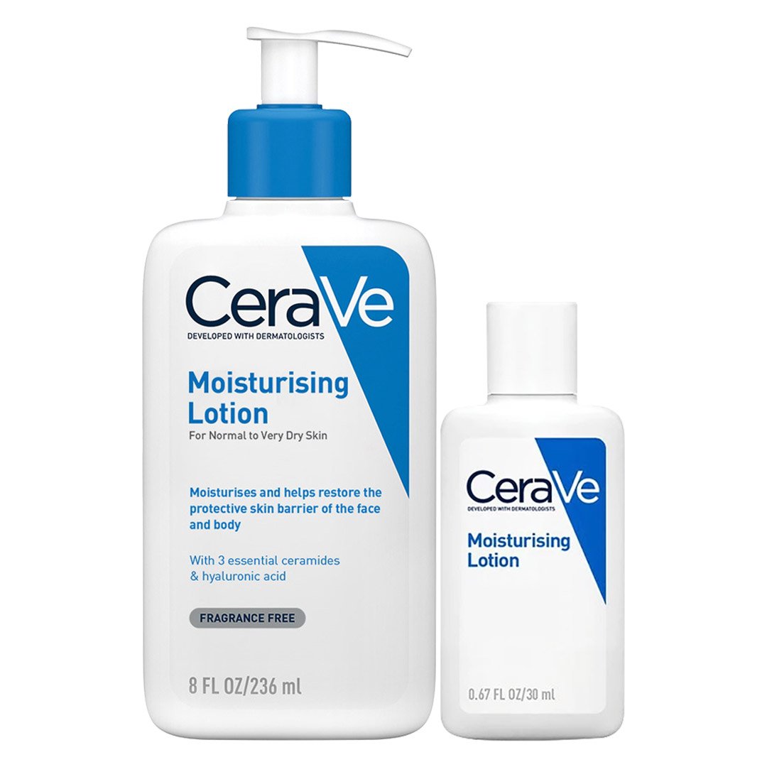 Combo Sữa Dưỡng Ẩm CeraVe Cho Da Thường Đến Khô 236ml + 30ml