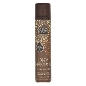 Dầu Gội Khô Girlz Only Cho Tóc Nâu, Tối Màu 200ml