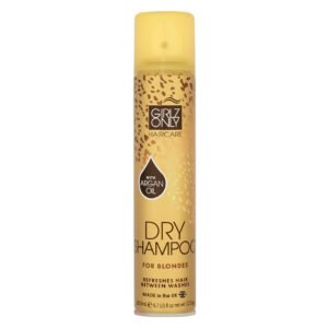 Dầu Gội Khô Girlz Only Dành Cho Tóc Nhuộm Sáng Màu 200ml