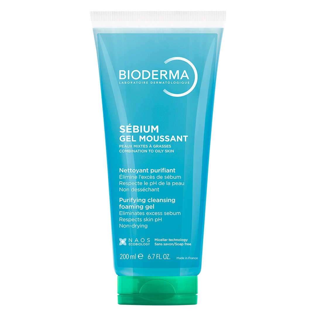 Gel Rửa Mặt Bioderma Dành Cho Da Dầu & Hỗn Hợp 200ml (Tuýp)