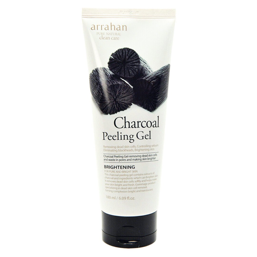 Gel Tẩy Tế Bào Chết Arrahan Than Hoạt Tính 180ml
