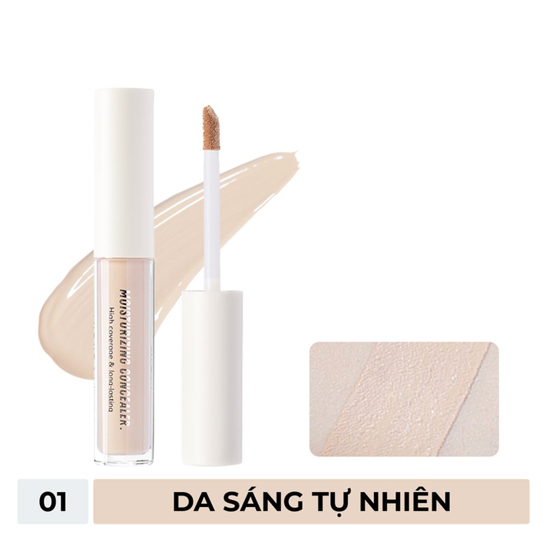 Kem Che Khuyết Điểm Judydoll Dạng Lỏng - 01 Da Sáng Tự Nhiên 3.2g
