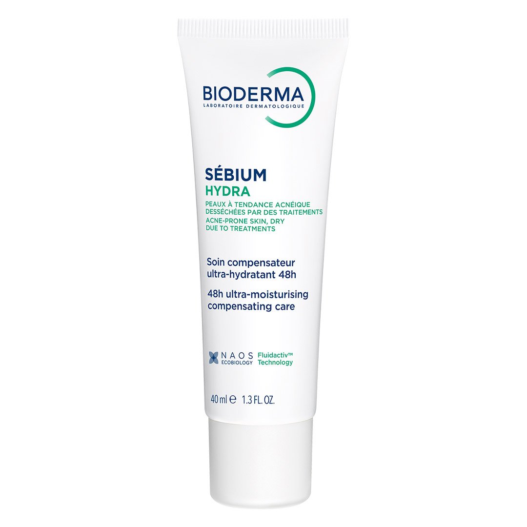 Kem Dưỡng Ẩm Bioderma Giảm Khô Căng, Bong Tróc Da Mụn 40ml