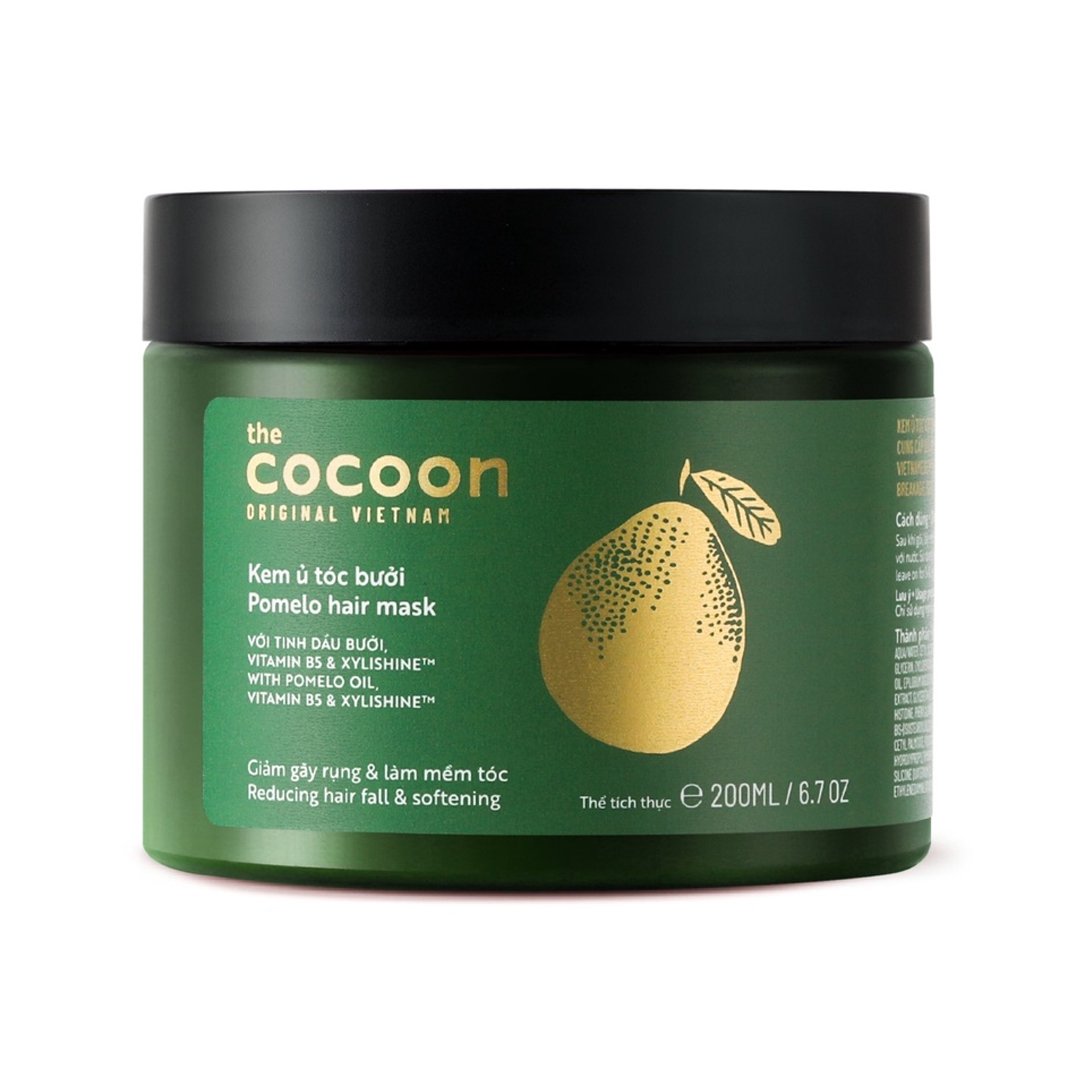 Kem Ủ Tóc Bưởi Cocoon Giảm Gãy Rụng Và Làm Mềm Tóc 200ml