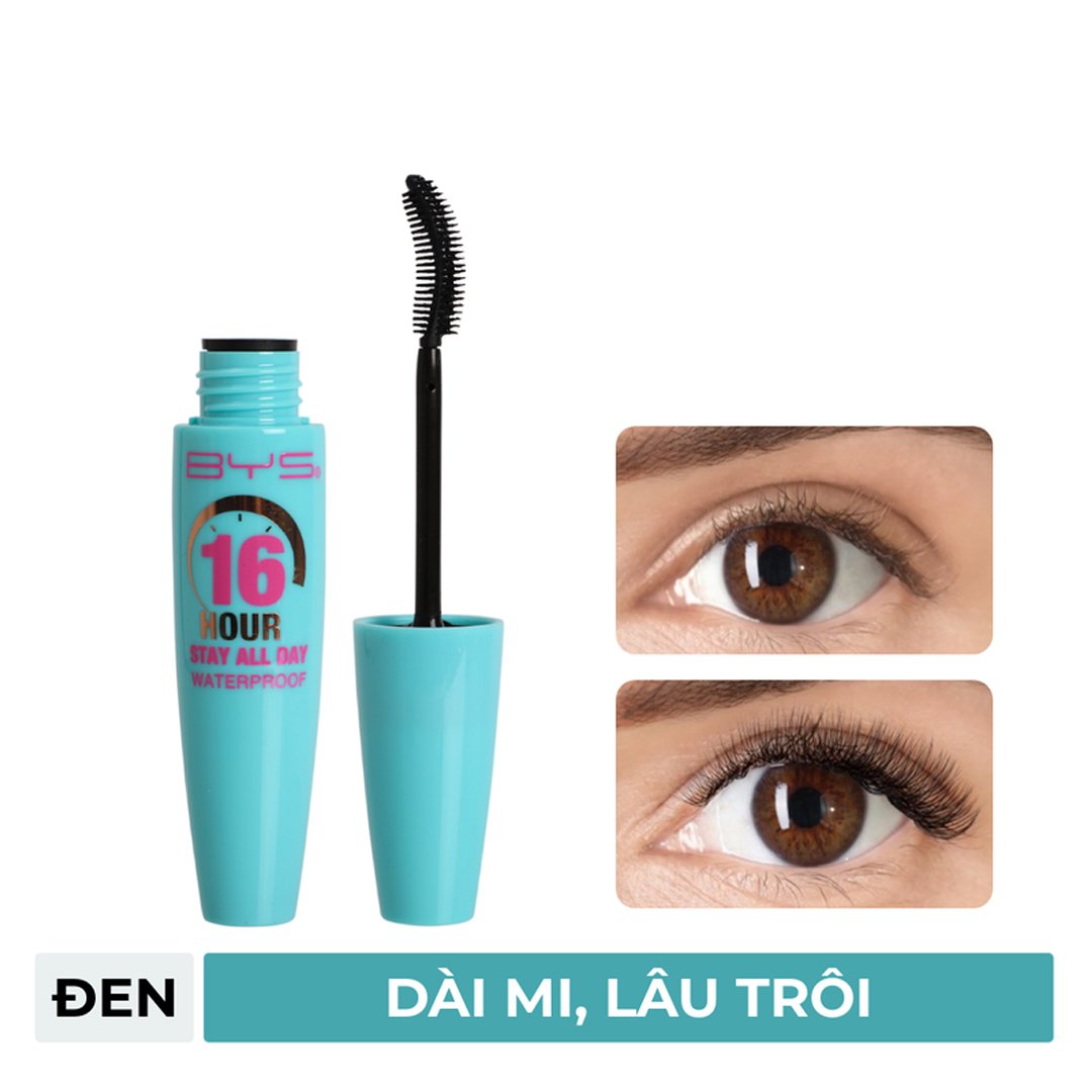 Mascara BYS Làm Dài Mi Lâu Trôi 16h 10ml