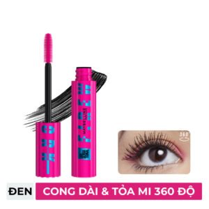 Mascara Maybelline Cong Dài Và Tỏa Mi 360 Độ 8.75ml