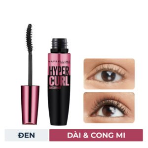 Mascara Maybelline Dài Mi và Cong Mi, Chuốt Mi Đen 9.2ml