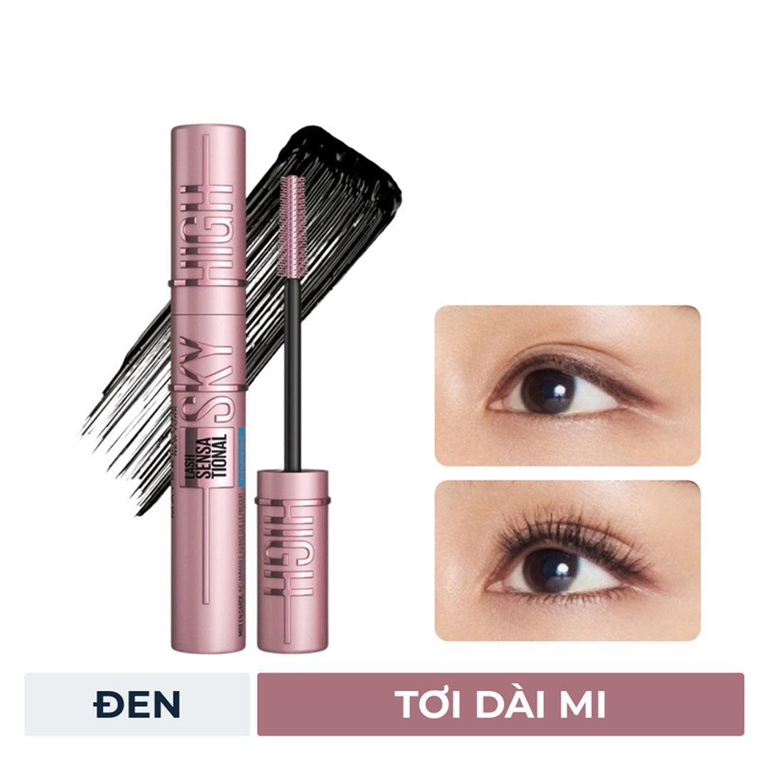 Mascara Maybelline Tơi Dài Mi Không Giới Hạn 6ml (Mới)