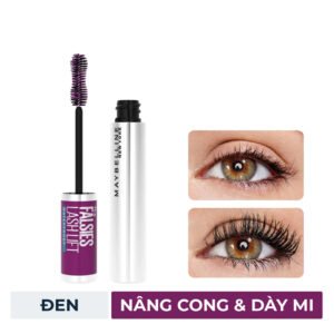 Mascara Maybelline Uốn Mi, Nâng Mi và Làm Dày Mi 8.6ml