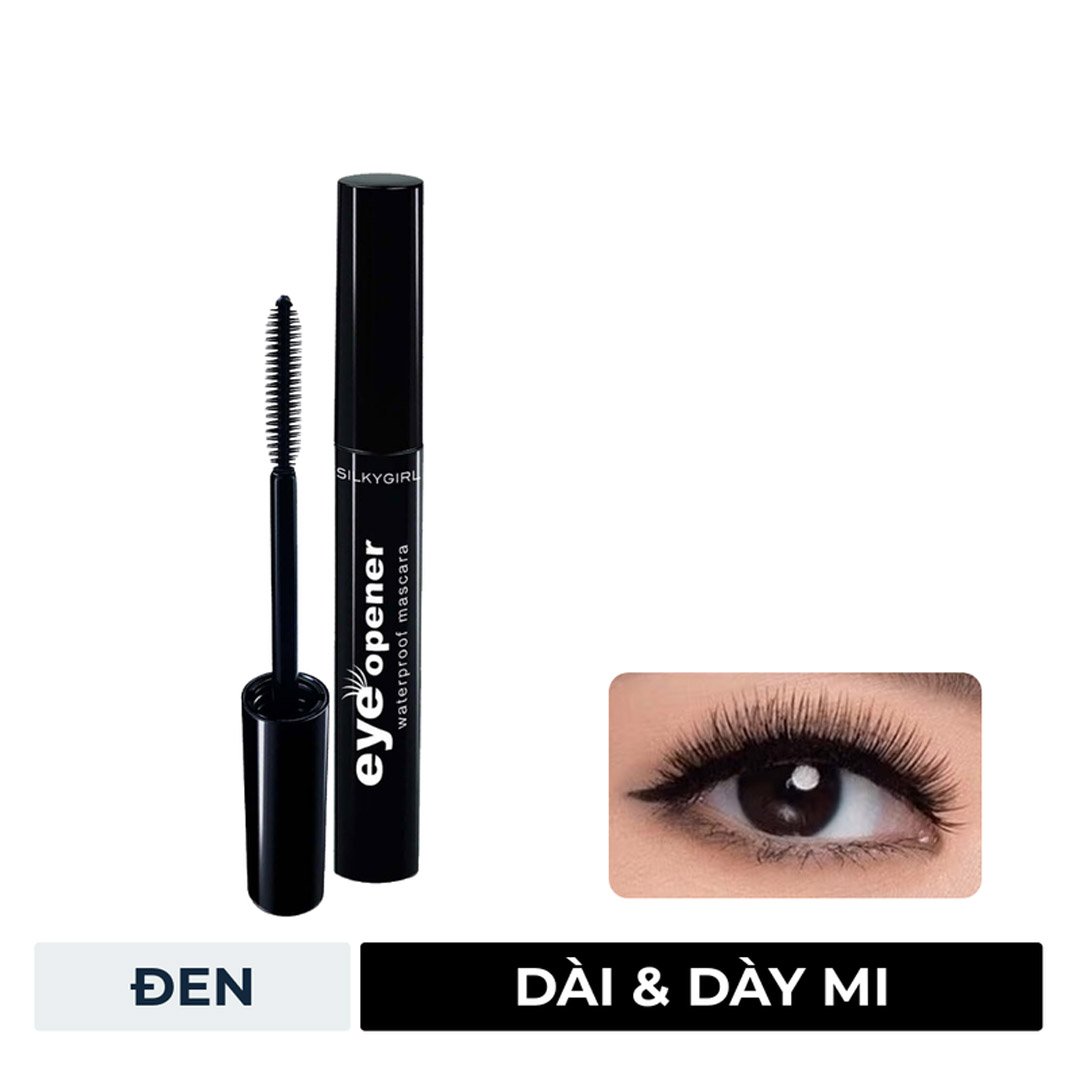Mascara Silkygirl Làm Dài Và Dày Mi, Ngăn Thấm Nước 5ml