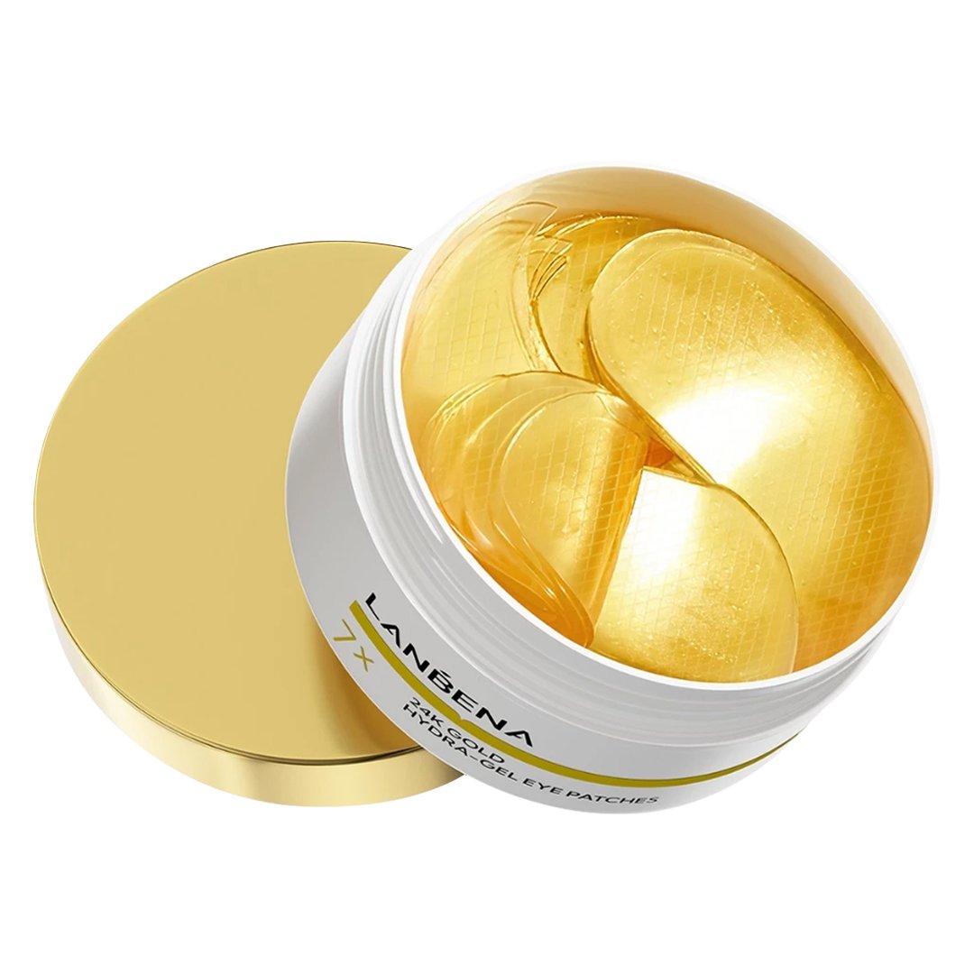 Mặt Nạ Mắt Lanbena Vàng 24K Giảm Nếp Nhăn 60 Miếng
