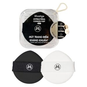 Bộ 2 Mút Cushion Trang Điểm Mastige 2in1 Tán Nền Mỏng Nhẹ