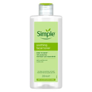 Nước Hoa Hồng Simple Làm Dịu Da & Cấp Ẩm 200ml