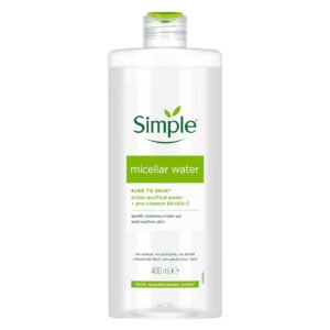 Nước Tẩy Trang Simple Làm Sạch Trang Điểm Vượt Trội 400ml