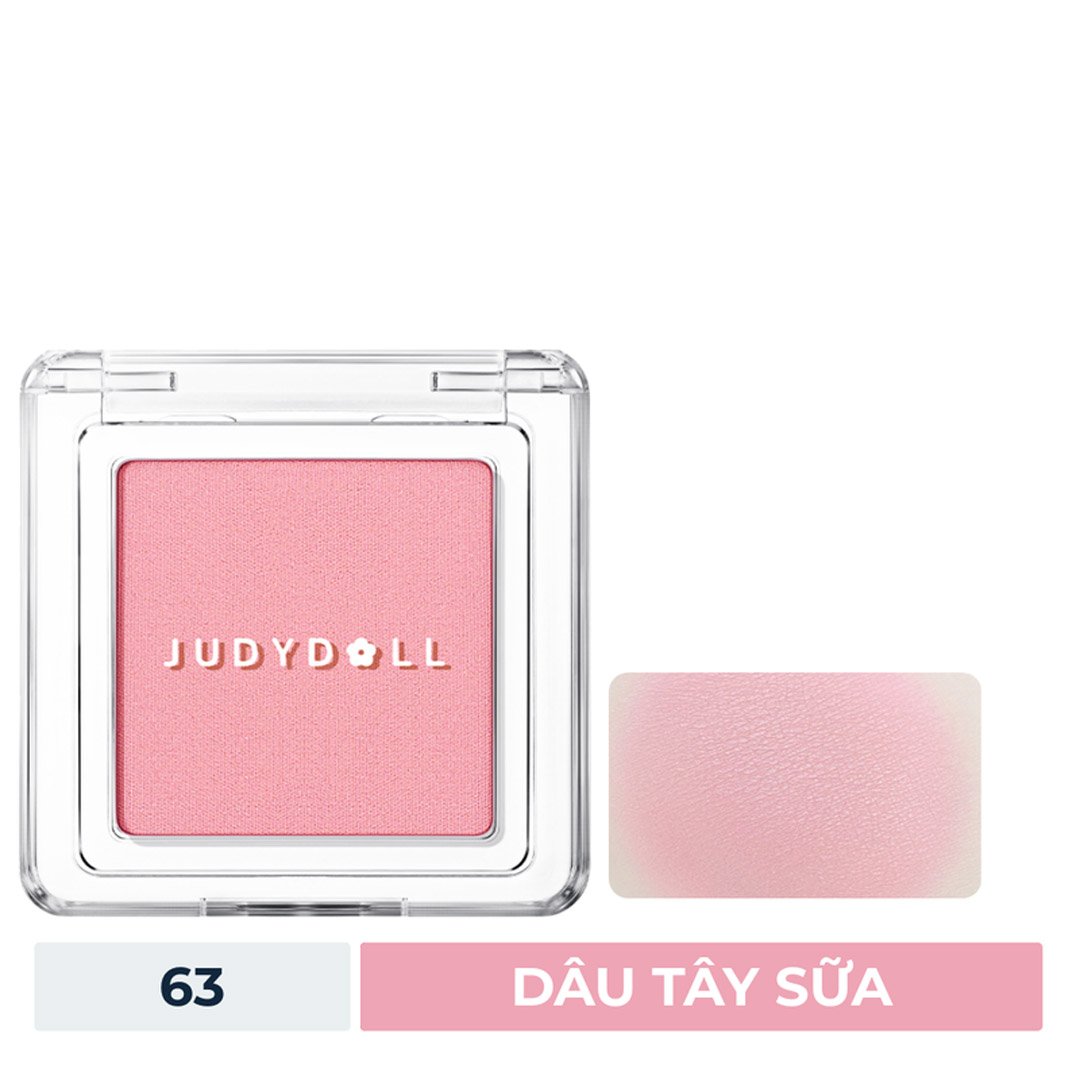 Phấn Má Hồng Judydoll Mềm Mịn Tự Nhiên - 63 Dâu Tây Sữa 2g