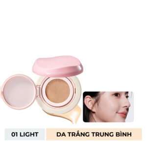 Phấn Nước Judydoll Mịn Lì, Che Phủ Cao - 01 Light 12.5g
