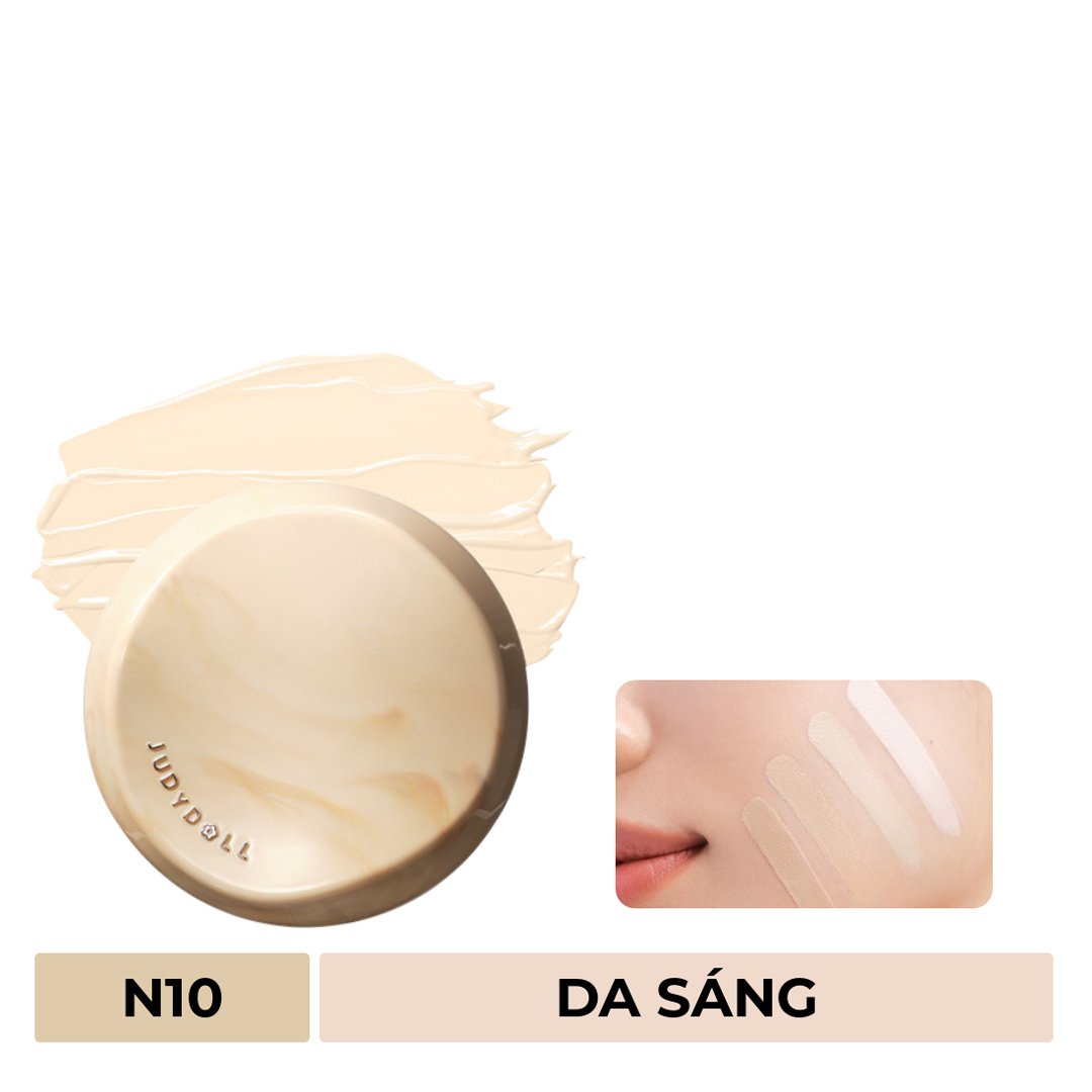 Phấn Nước Judydoll Trà Lâu Trôi - N10 Da Sáng 14g