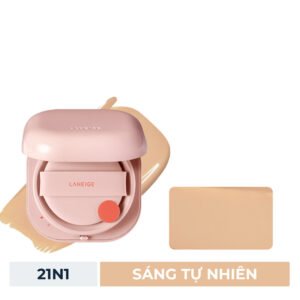Phấn Nước Laneige Cho Lớp Nền Căng Bóng 50H #21N1 15g (Mới)