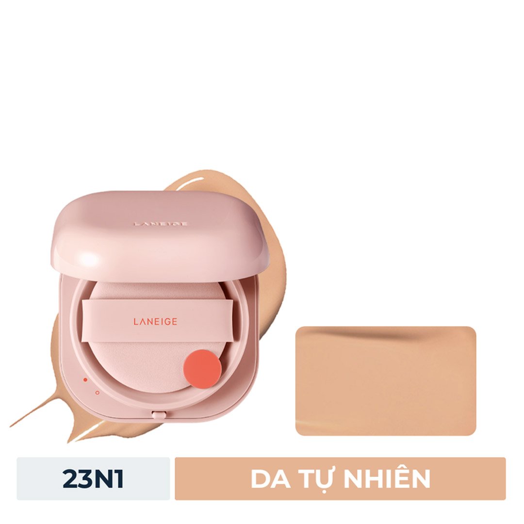 Phấn Nước Laneige Cho Lớp Nền Căng Bóng 50H #23N1 15g (Mới)