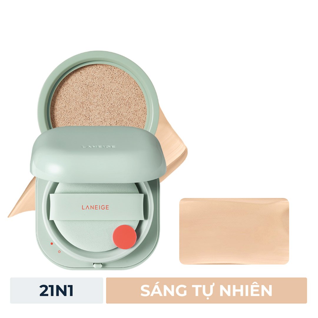 Phấn Nước Laneige Cho Lớp Nền Mịn Lì 50H #21N1 15gx2 (Mới)