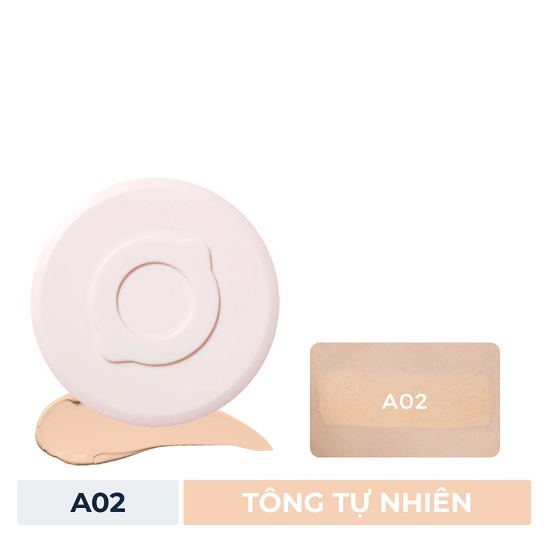 Phấn Nước Lemonade Kiềm Dầu A02 Tự Nhiên 15g (Vỏ Mới)