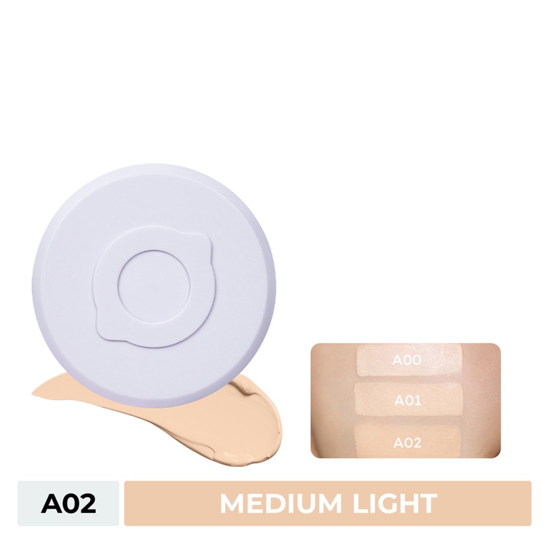 Phấn Nước Lemonade Mỏng Nhẹ Kiềm Dầu A02 Medium Light 15g