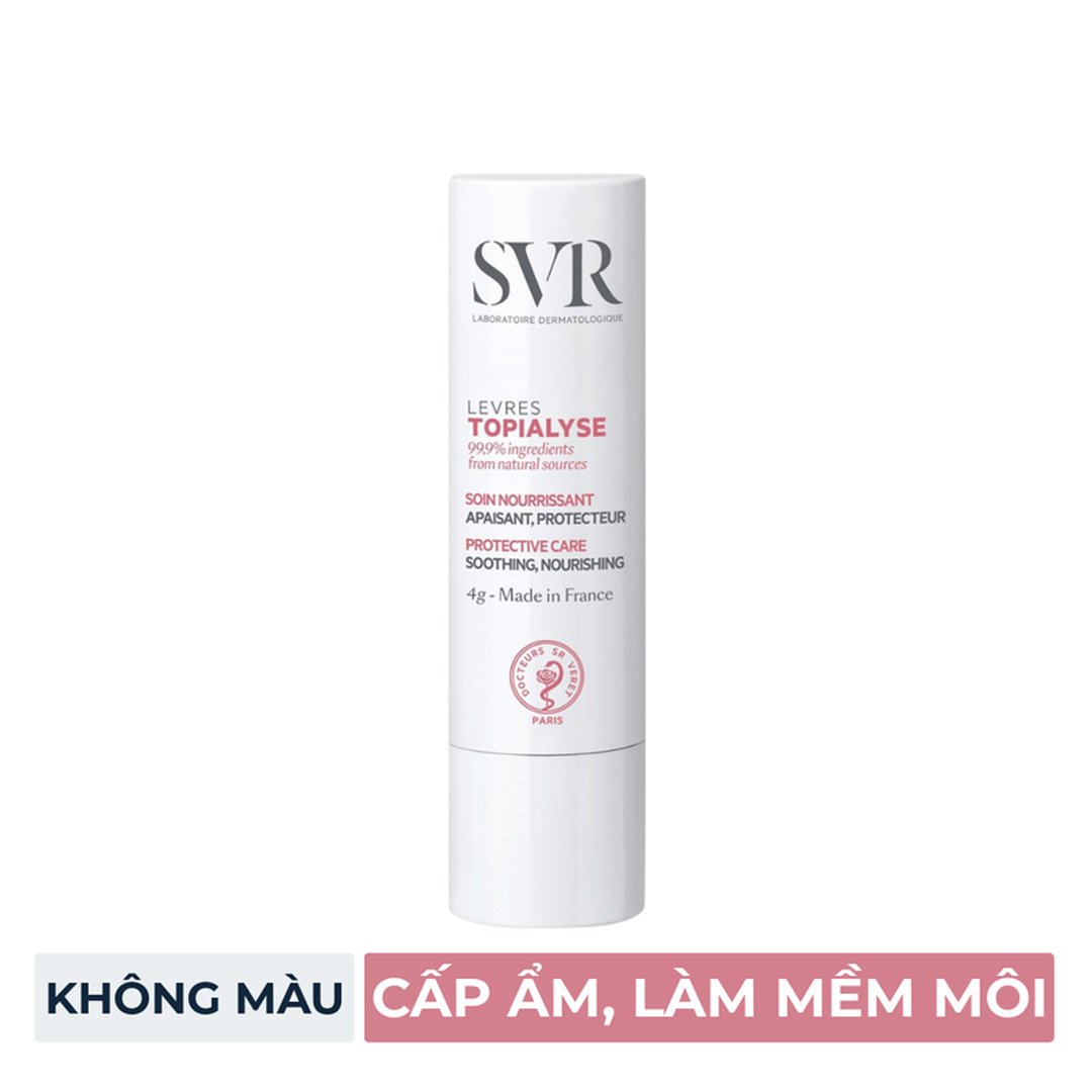 Sáp Dưỡng Môi SVR Cho Môi Khô, Nứt Nẻ & Tổn Thương 4g