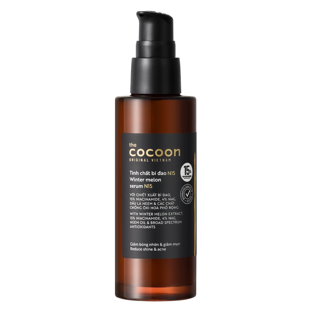 Tinh Chất Cocoon Bí Đao N15 Giảm Bóng Nhờn Và Giảm Mụn 70ml