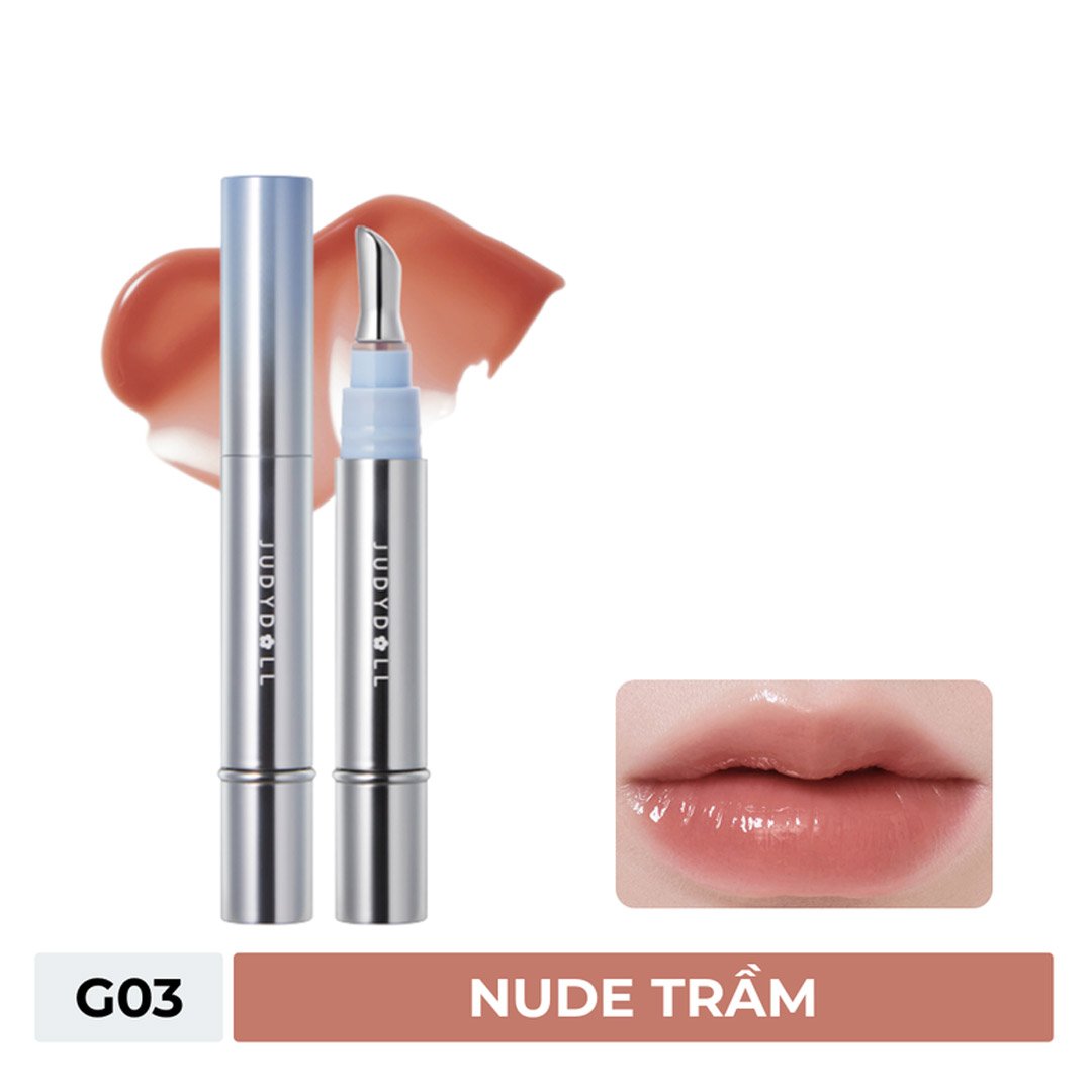 Son Bóng Judydoll Dưỡng Ẩm Mờ Vân Môi - G03 4ml