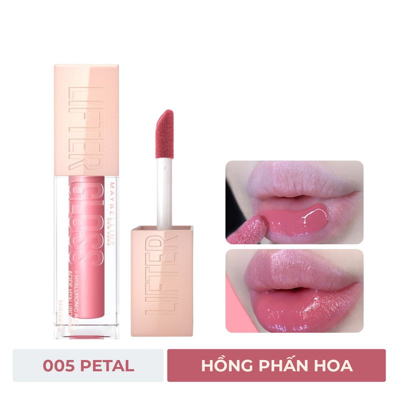 Son Bóng Maybelline 005 Petal - Hồng Phấn Hoa 5.4ml