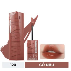 Son Bóng Maybelline 120 Punchy – Gỗ Nâu 4.2ml
