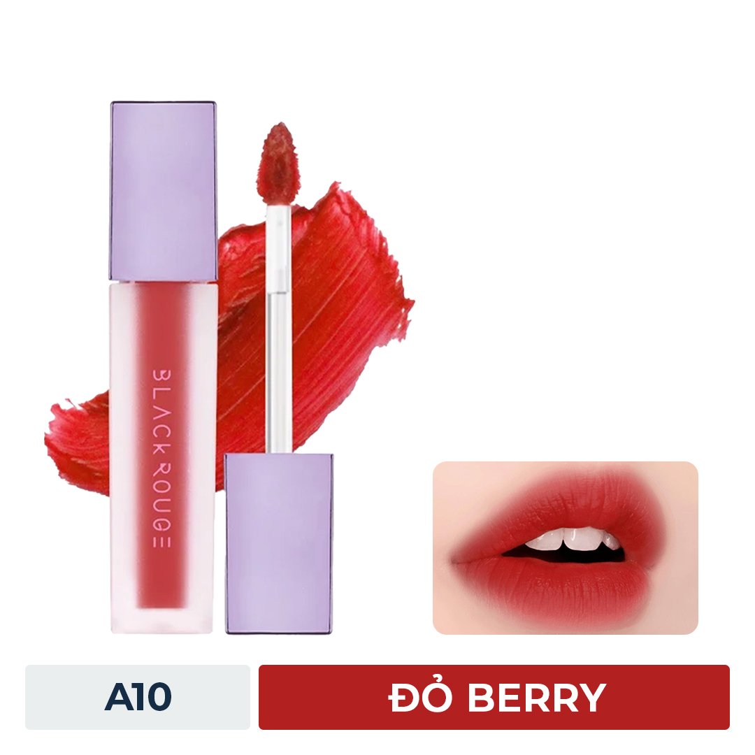 Son Kem Lì Black Rouge A10 Red Berry - Đỏ Berry 4.5g