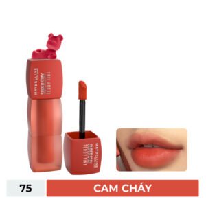 Son Kem Maybelline 75 Latte To Go - Cam Cháy 5ml