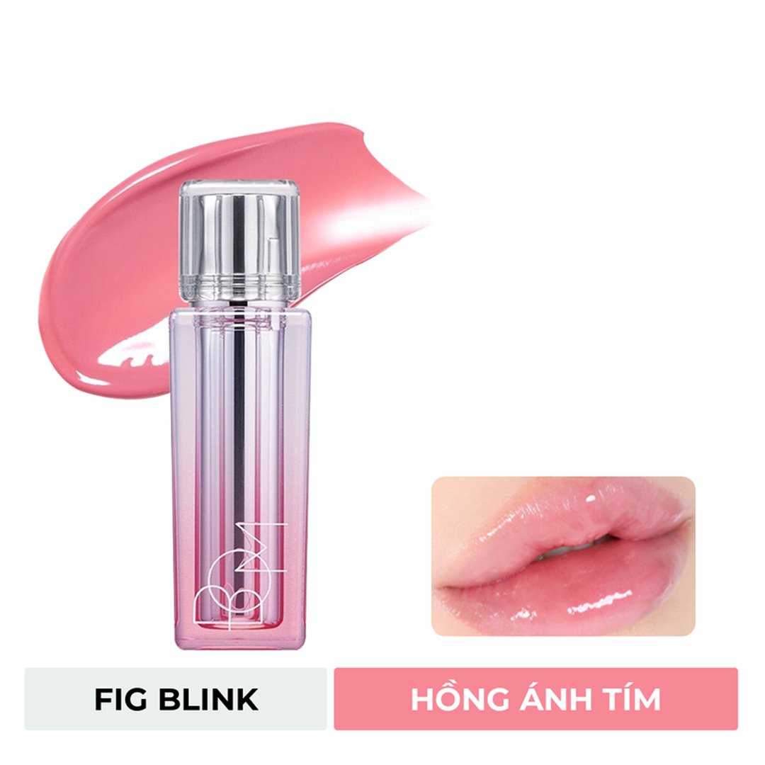 Son Tint Bóng B.O.M 01 Fig Blink - Hồng Ánh Tím 3g
