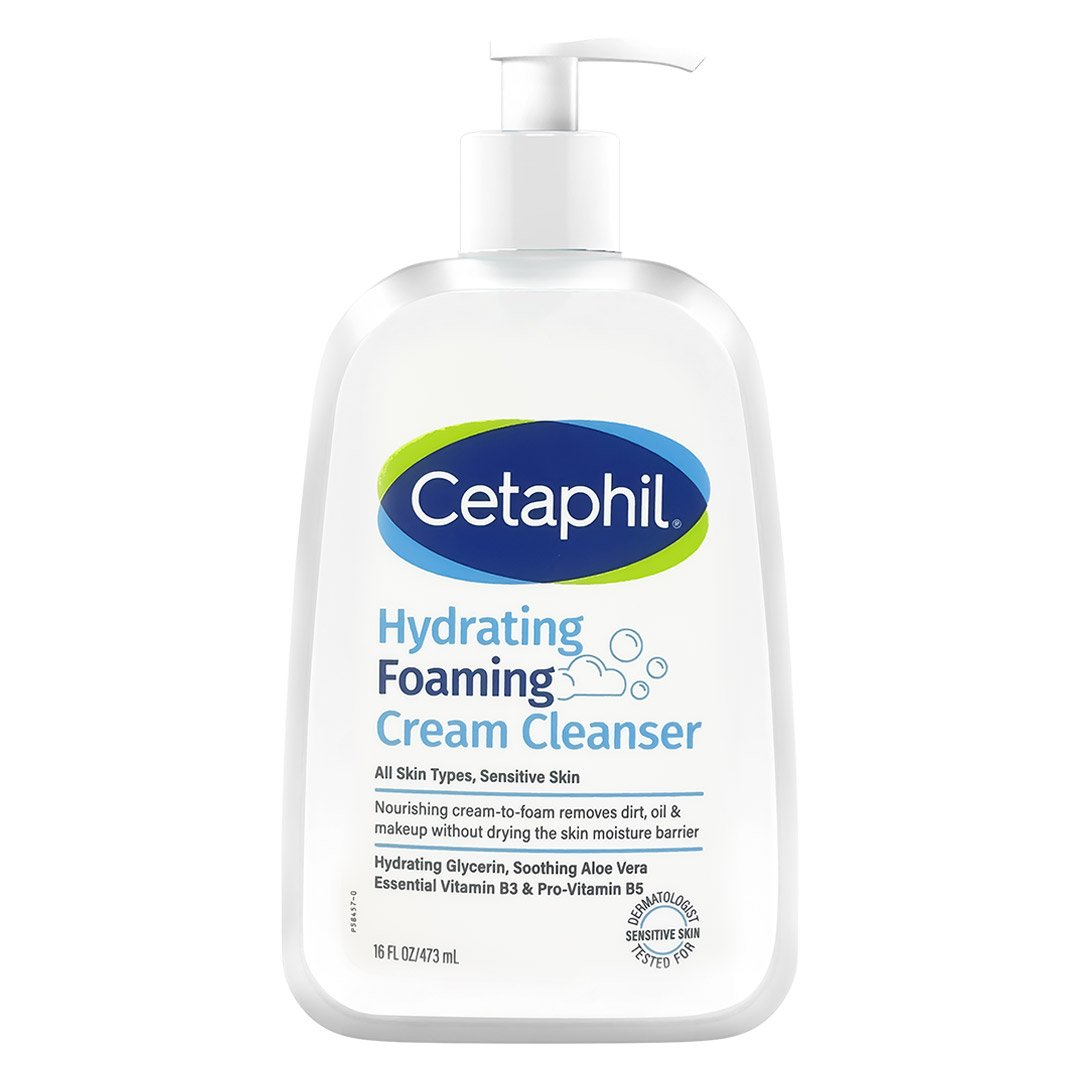 Sữa Rửa Mặt Cetaphil Tạo Bọt Dịu Lành Cho Da Nhạy Cảm 473ml